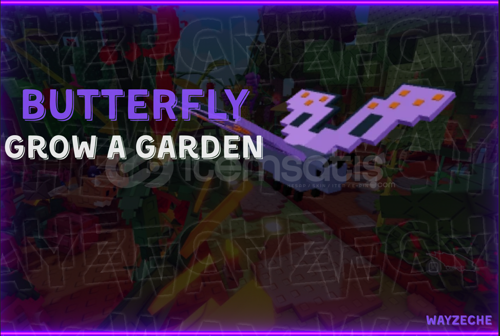 ⭐GROW A GARDEN BUTTERFLY 1 ADET⭐ ⭐GROW A GARDEN BUTTERFLY 1 ADET⭐