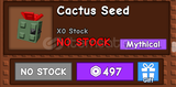 Grow A Garden Cactus Seed