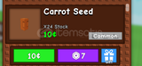 Grow A Garden Carrot Seed