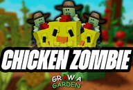 ⭐GROW A GARDEN CHICKEN ZOMBIE [LIMITED PET]⭐