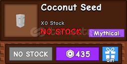 Grow A Garden Coconut Seed