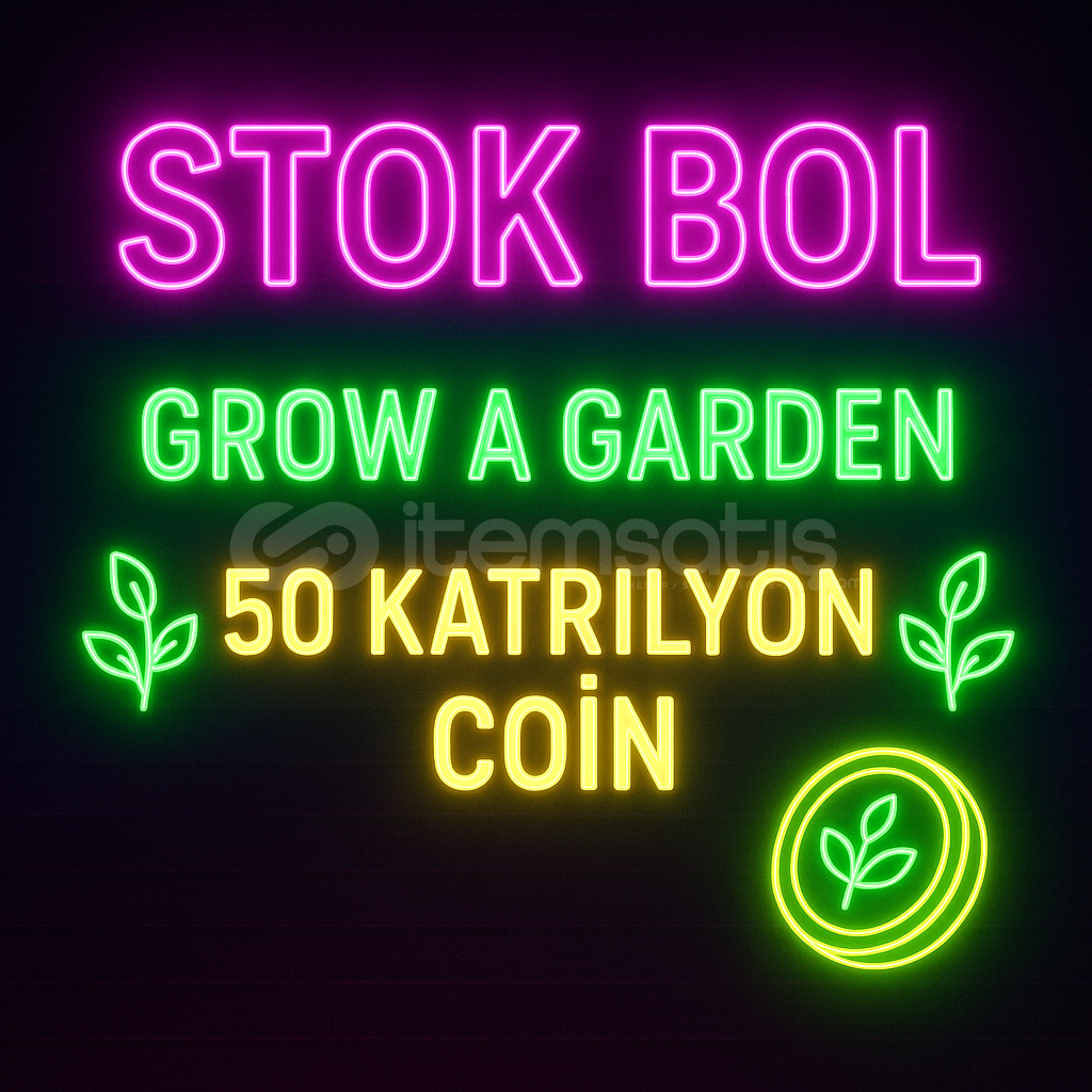 GROW A GARDEN 1 TRİLYON COİN | STOK BOL! GROW A GARDEN 1 TRİLYON COİN | STOK BOL!