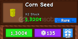 Grow A Garden Corn Seed