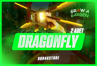 ⚡GROW A GARDEN 2 ADET DRAGON FLY