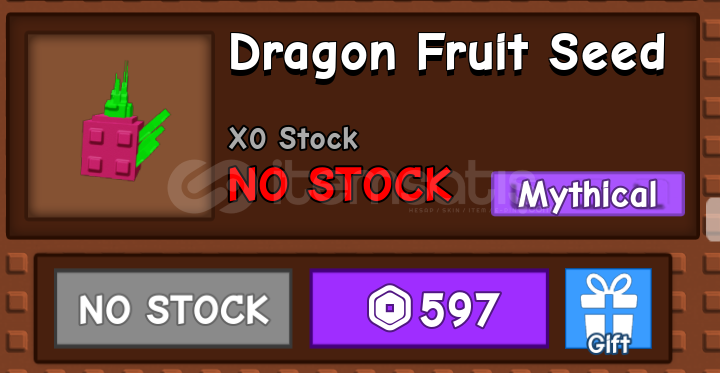 Grow A Garden Dragon Fruit Seed Grow A Garden Dragon Fruit Seed