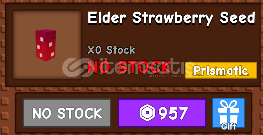 Grow A Garden Elder Strawberry Seed Grow A Garden Elder Strawberry Seed