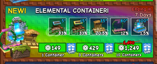 Grow A Garden Elemental Container x10