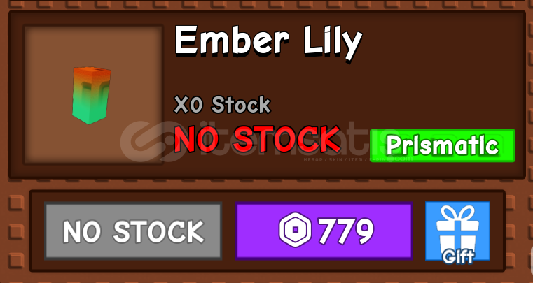 Grow A Garden Ember Lilly Seed Grow A Garden Ember Lilly Seed