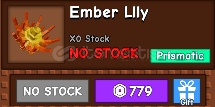 Grow a Garden Ember Lily Grow a Garden Ember Lily