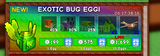 Grow a Garden : Exotic Bug Egg 1 Eggs