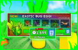 Grow a Garden Exotic Bug Egg Pack 10x