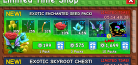 Grow A Garden Exotic Enchanted Seed Pack x3