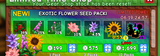 Grow A Garden Exotic Flower Seed Pack x3