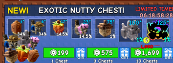 Grow A Garden Exotic Nutty Chest x10