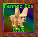 Grow A Garden | Fennec Fox 