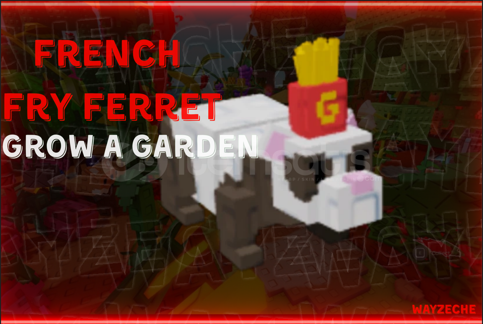 ⭐GROW A GARDEN FRENCH FRY FERRET 1 ADET⭐ ⭐GROW A GARDEN FRENCH FRY FERRET 1 ADET⭐