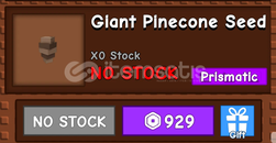 Grow A Garden Giant Pinecone Seed