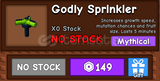 Grow a Garden Godly Sprinkler