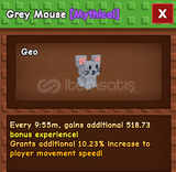 ⭐GROW A GARDEN | Grey Mouse⭐
