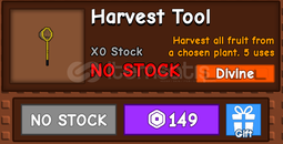 Grow A Garden Harvest Tool