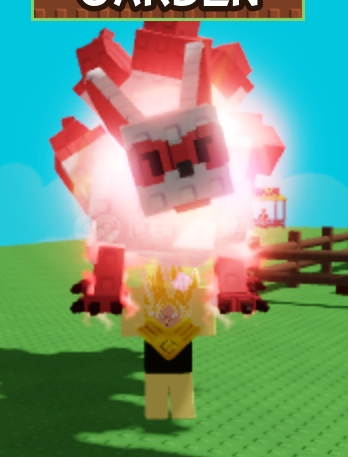 Grow a gardeN AŞIRI İRİBOYUT RAİNBOW RED KİTSUNE Grow a gardeN AŞIRI İRİBOYUT RAİNBOW RED KİTSUNE