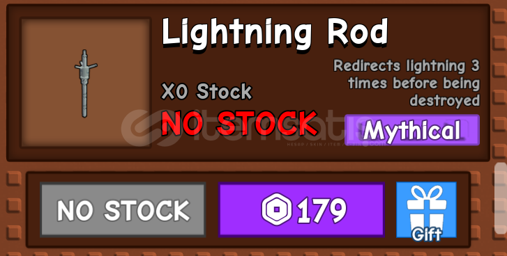 Grow A Garden Lightning Rod Grow A Garden Lightning Rod