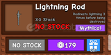 Grow A Garden Lightning Rod