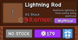 Grow A Garden Lightning Rod