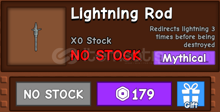 Grow A Garden Lightning Rod Grow A Garden Lightning Rod