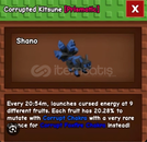 Grow a garden mutated corroupted kitsune. 