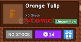 Grow A Garden Orange Tulip