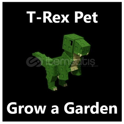 GROW A GARDEN PET T-REX GROW A GARDEN PET T-REX