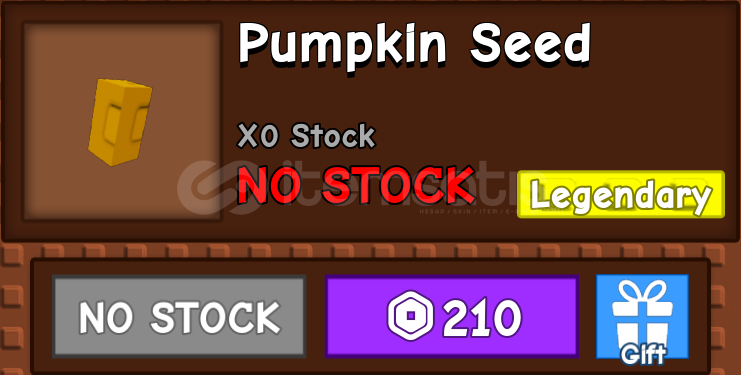 Grow A Garden Pumpkin Seed Grow A Garden Pumpkin Seed