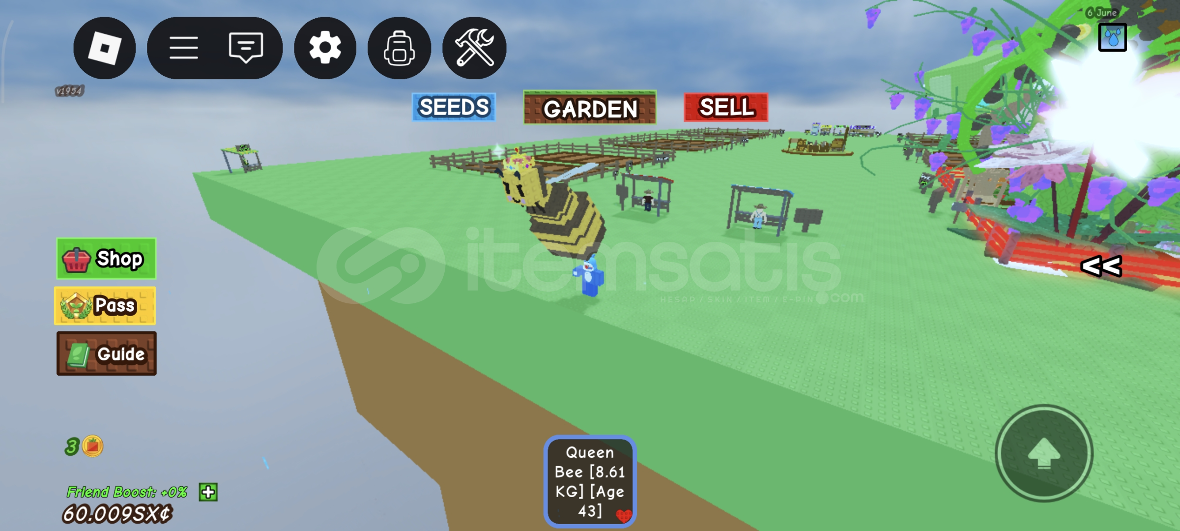 GROW A GARDEN QUEN BEE HIZLI TESLİM  GROW A GARDEN QUEN BEE HIZLI TESLİM