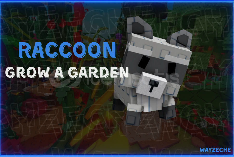 ⭐GROW A GARDEN RACOON 1 ADET⭐ ⭐GROW A GARDEN RACOON 1 ADET⭐