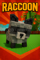 GROW A GARDEN RACCOON