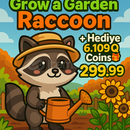 Grow a Garden Raccoon + Hediye 6.109Q Coins ???? 