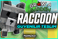 ⭐GROW A GARDEN RACCOON [PET]⭐