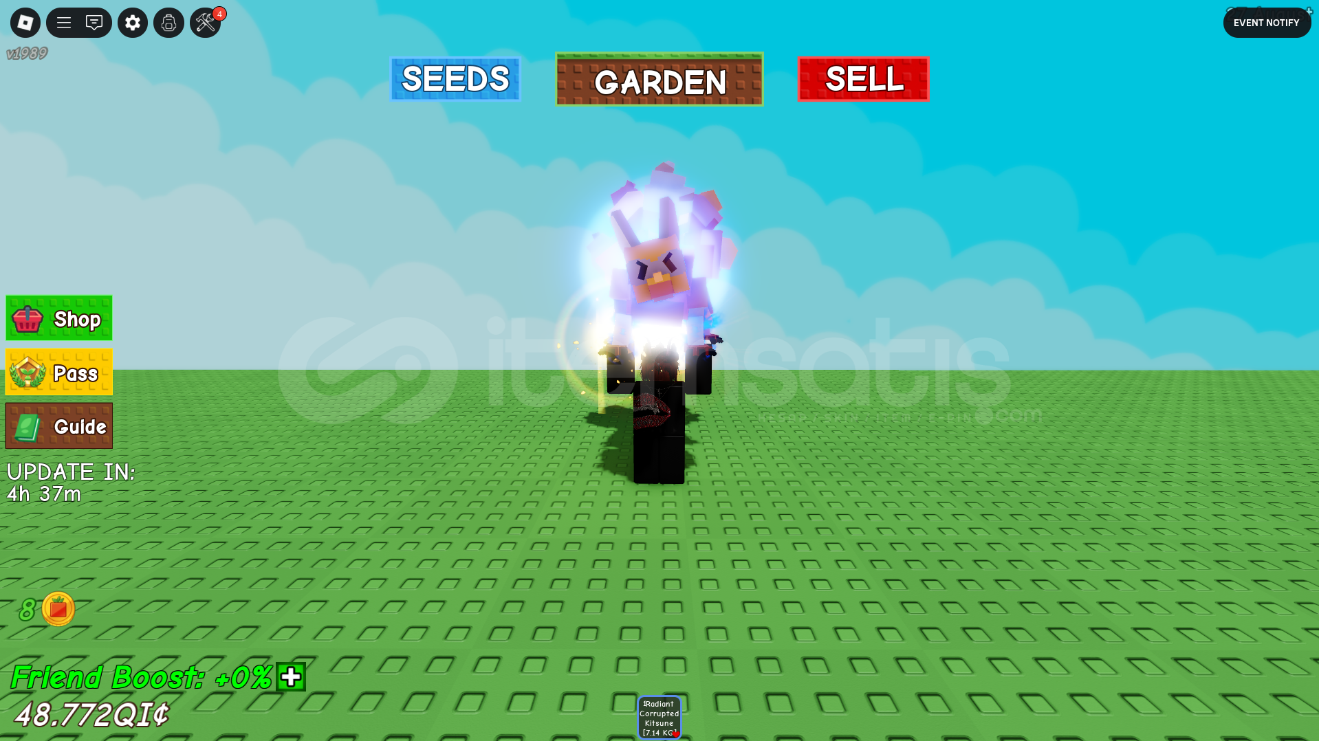 Grow A Garden Radiant Corrupted Kitsune Grow A Garden Radiant Corrupted Kitsune