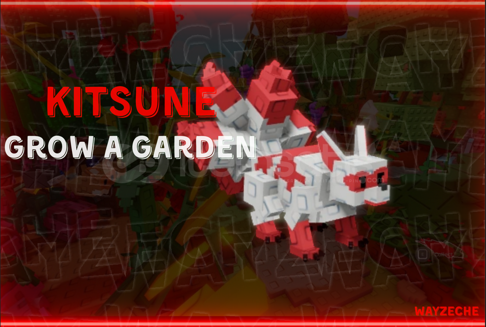 ⭐GROW A GARDEN RED KITSUNE 1 ADET⭐ ⭐GROW A GARDEN RED KITSUNE 1 ADET⭐