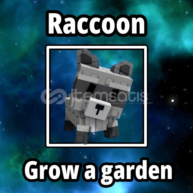 Grow a Garden ︱Shiny Raccoon En Ucuzu Grow a Garden ︱Shiny Raccoon En Ucuzu