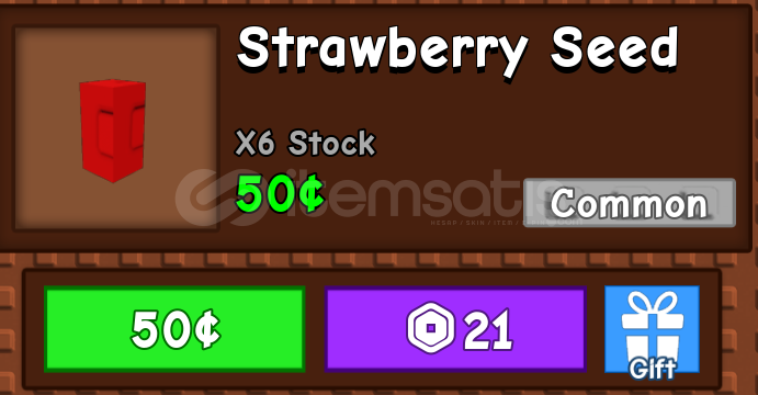 Grow A Garden Strawberry Seed Grow A Garden Strawberry Seed