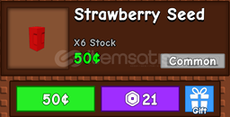 Grow A Garden Strawberry Seed
