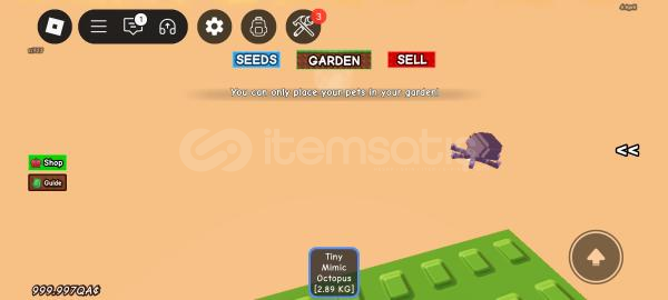 GROW A GARDEN tıny mimic GROW A GARDEN tıny mimic