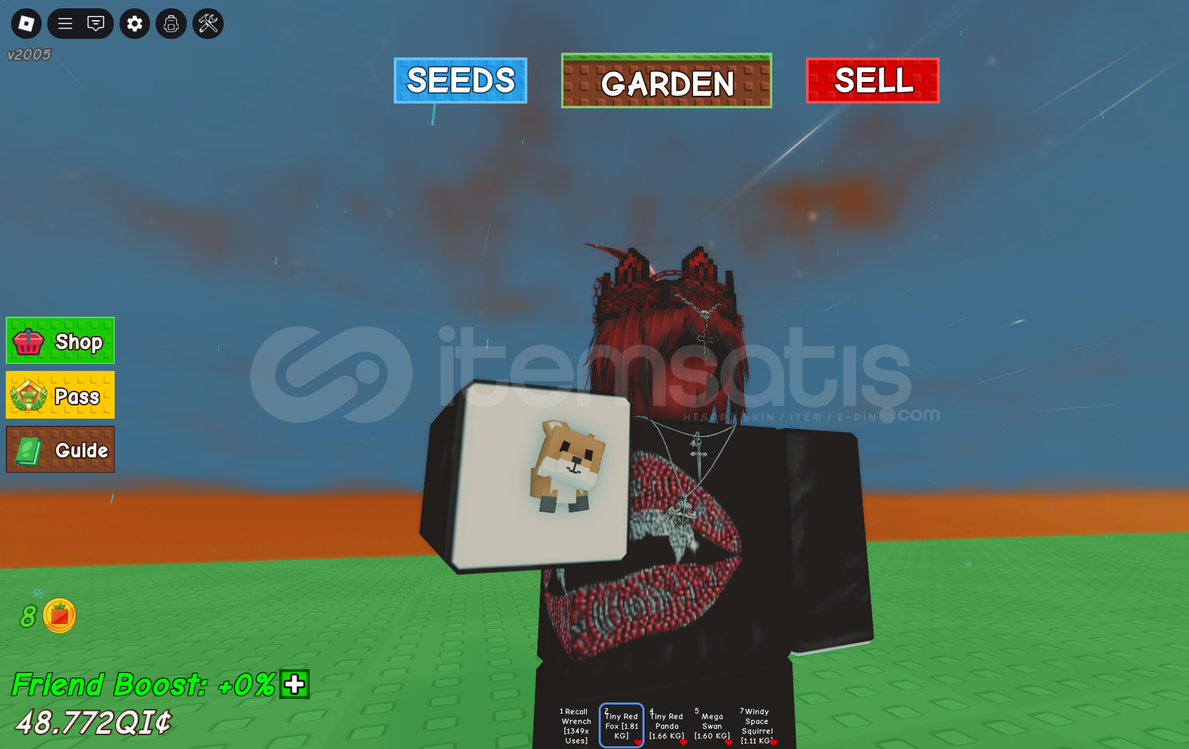 Grow A Garden Tiny Red Fox Grow A Garden Tiny Red Fox