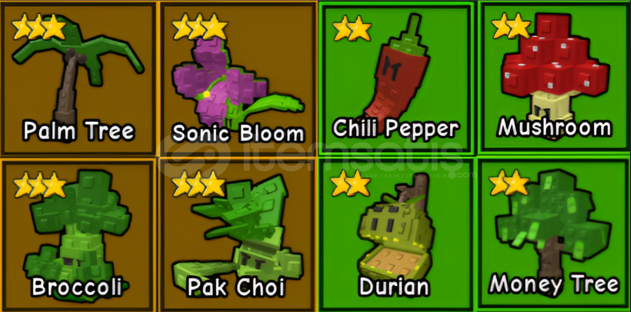 Grow a garden tower defense 8'li paket Grow a garden tower defense 8'li paket