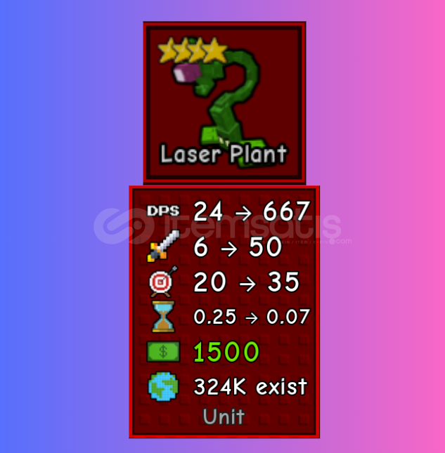 Grow a garden tower defense LASER PLANT -OP- Grow a garden tower defense LASER PLANT -OP-