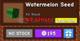 Grow A Garden Watermelon Seed