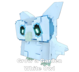 Grow a Garden White Owl 28 Age