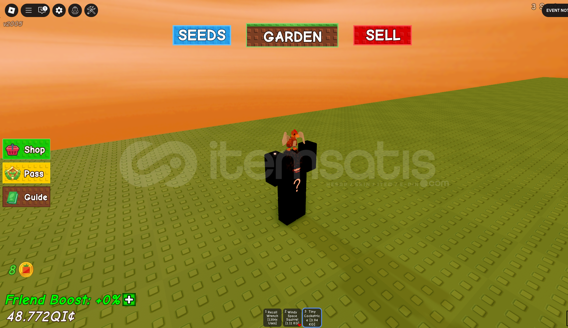 Grow A Garden Tiny Cockatrice Grow A Garden Tiny Cockatrice